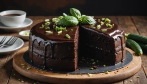 gateau chocolat courgette sans oeufs